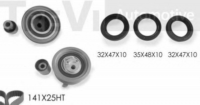 TREVI AUTOMOTIVE kd1101s -  Комплект ремня ГРМ